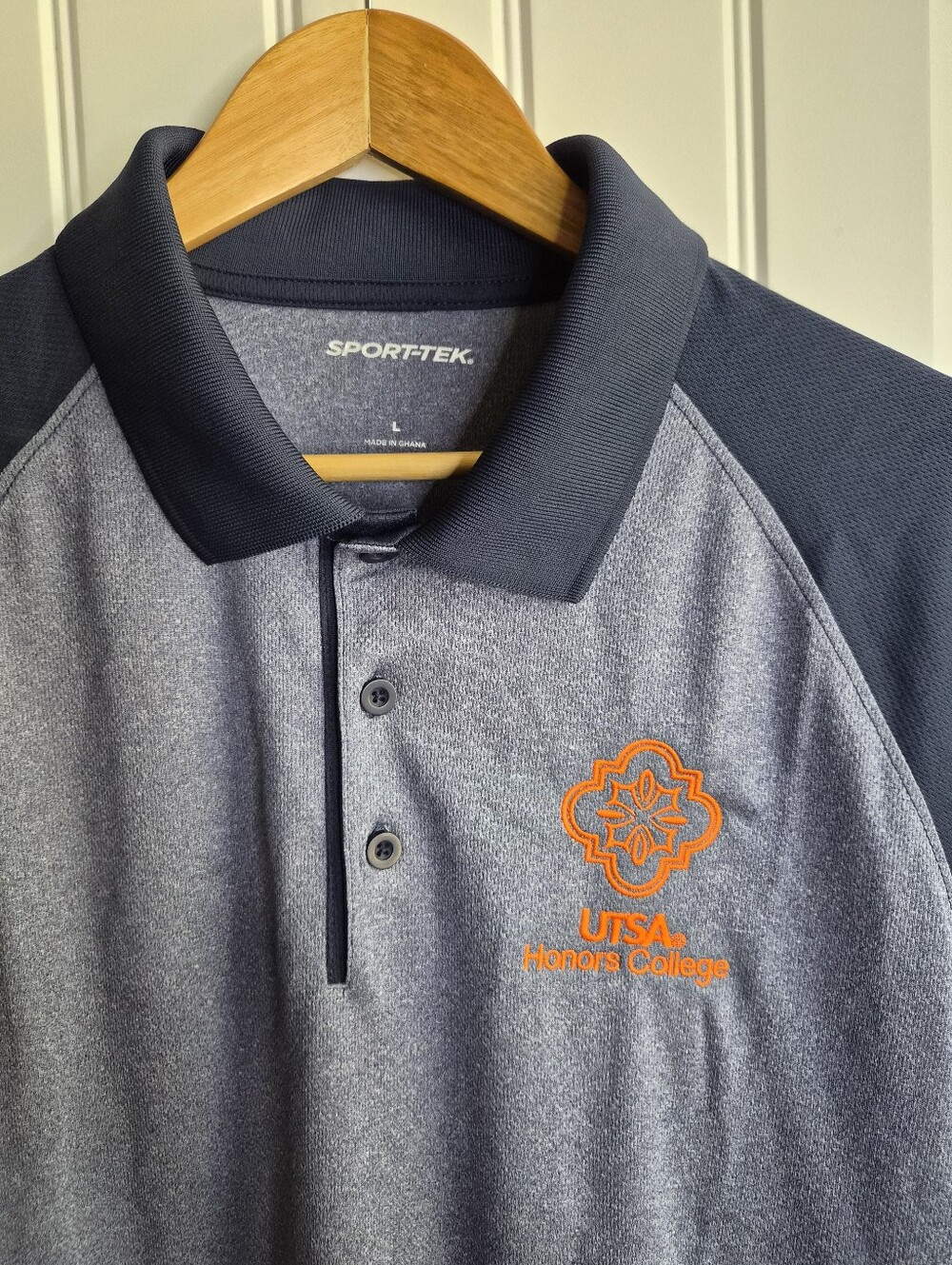 Large UTSA Roadrunners Honors College Polo Golf Casual Preppy School Texas NCAA